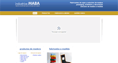Desktop Screenshot of industriasmaba.com